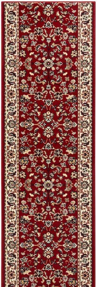 Gångmatta Vintage - 80 x 350 cm - Röd (80 x 350 cm)