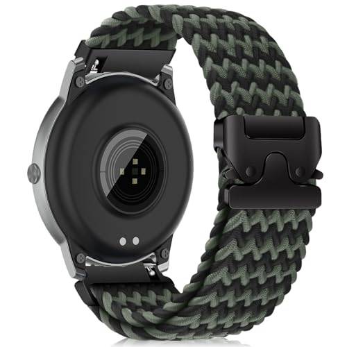 RanBluu flätat armband för CMF av Nothing Watch 3 Pro/CMF av Nothing Watch Pro 2, elastiskt ersättningsarmband, tyg sportband för cmf by nothing watch pro 3/pro 2