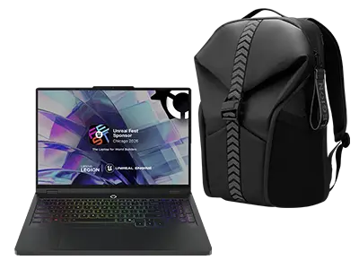 Lenovo Legion Pro 5i 16-U9-5070TI-32GB-1TB + Rucksack Intel® Core Ultra 9 275HX-processor E-kärnor upp till 4,60 GHz P-kärnor upp till 5,40 GHz, Windows 11 Home 64, 1 TB SSD TLC