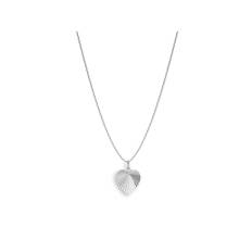 Jane Kønig Reflection Heart Necklace Silver