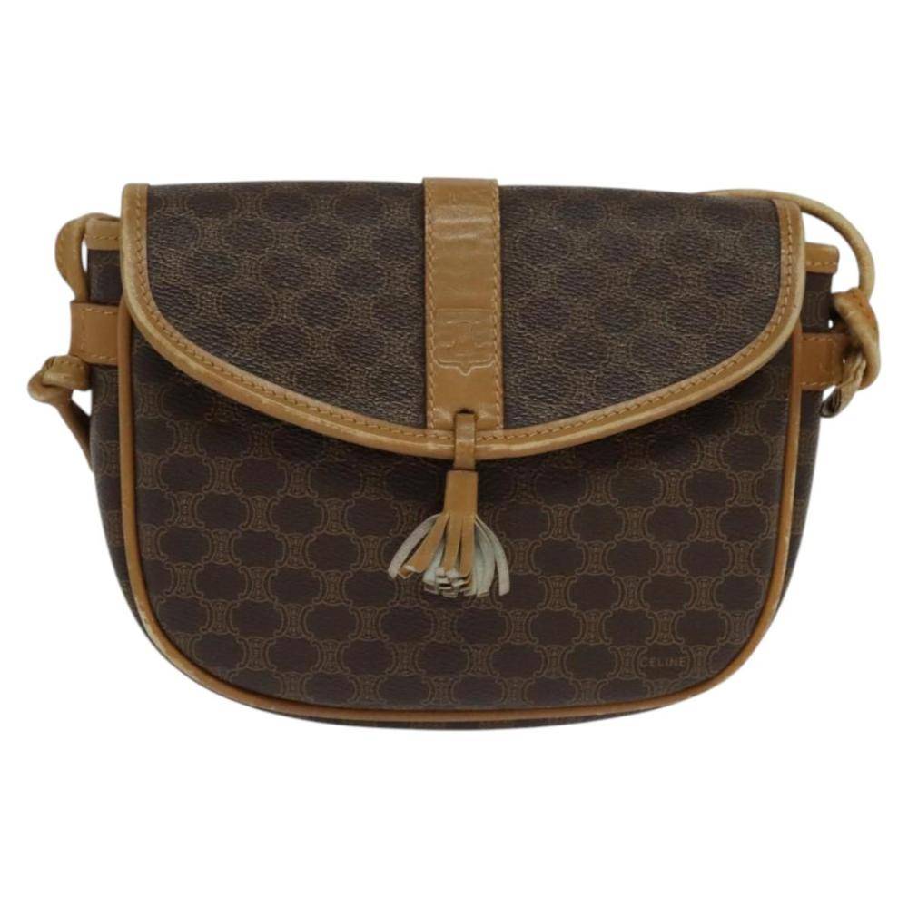 Celine Vintage Celine Crossbody Bag W 17cm x H 14cm x D 6cm - Crossbody Tasker hos Magasin.
