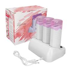 3pcs Epilator Machine Set Portable Electric Hair Removal Wax Epilator Machine Kit for Travel EU US PLUG