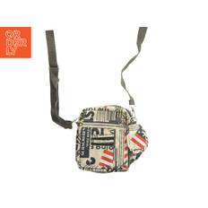 Lille skuldertaske med tryk (str. 20x19 cm)