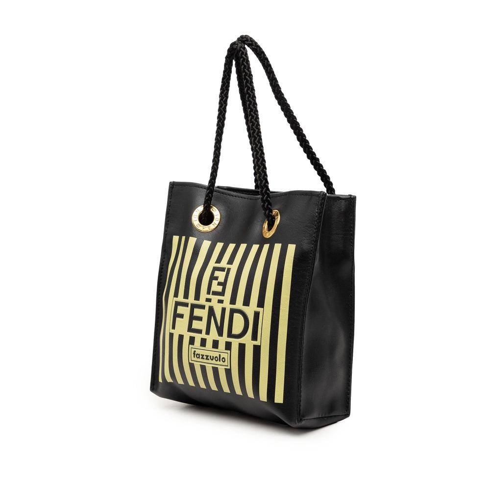 Fendi Vintage Tote Stl. - Totebags Från Magasin - Beige (L 13.50cm x W 12cm x D 4.50cm)