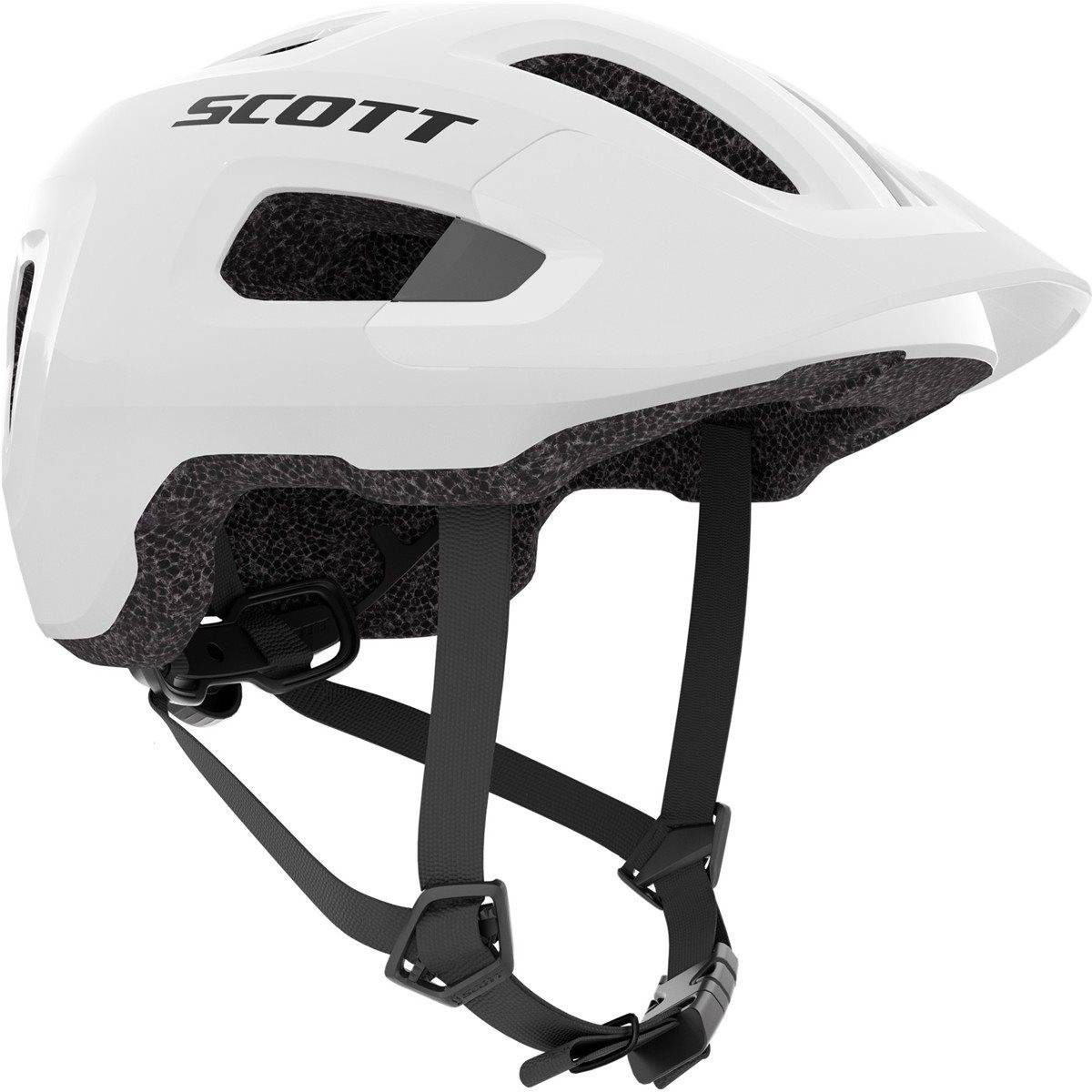 Cykelhjälm Scott Supra Jr White - Vit (XS)