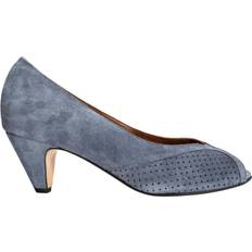 Anonymous Copenhagen Tiffany Stiletto Calf Suede Kvinde Denim Blue Pumps & Stiletter Str 41 - hos Magasin