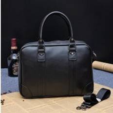 Mäns företag pu läder handväska portfölj mean handväska sacoche homme messenger väskor laptop väska
