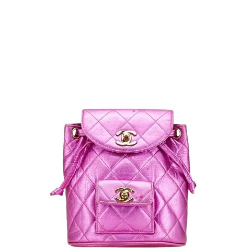 Chanel Vintage - Pre-owned Vintage Ryggsäck Vintage - Dam - ONE Size - Läder