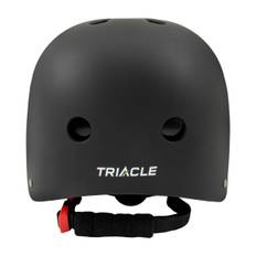 Triacle Scooter Hjelm, sort Str. M 55-57 cm ➞ På lager - klar til levering og afhentning