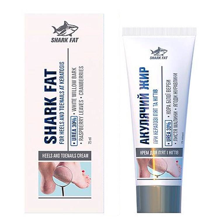 SHARK FAT - Heels and Toenails Cream - 75ml