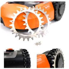Worx Landroid Plæneklipper Trækhjulsklemmer Anti-skid Hjul-L Type 225mm, 2stk