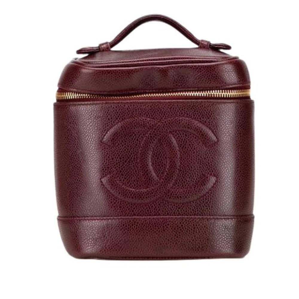 Chanel Vintage Pre-owned Vintage Håndtaske - Vintage - Dame - Rød - ONE SIZE - Læder