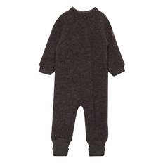 MIKK-LINE Wool Suit W Rib |Brown |80