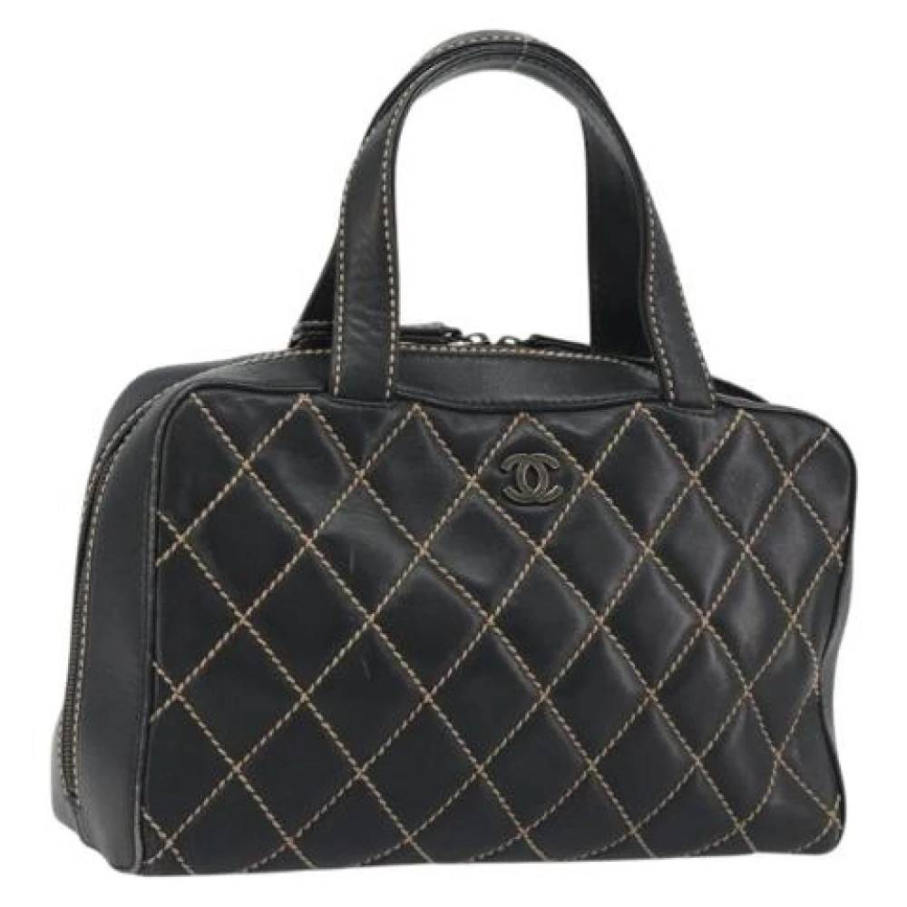 Chanel Vintage Pre-owned Vintage Håndtaske - Vintage - Dame - Sort - ONE SIZE - Læder