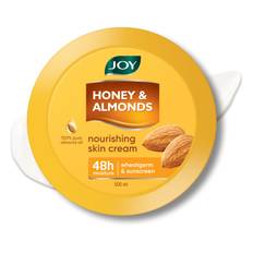 Joy Honey & Almonds Deep Nourishing Moisturizer 500ml Pack Of 1 For Face Hands Body Smooth Glowing Skin