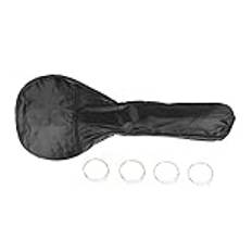 BESPORTBLE 1 Set Mandolinlindade Strängar Mandolinväska i Tyg Mandolinfodral till Att Börja Med Fodral För Mandolin Mjukt Mandolinfodral Mandolin Bärväska Keytar Byta Ut Oxford Tyg Gitarr