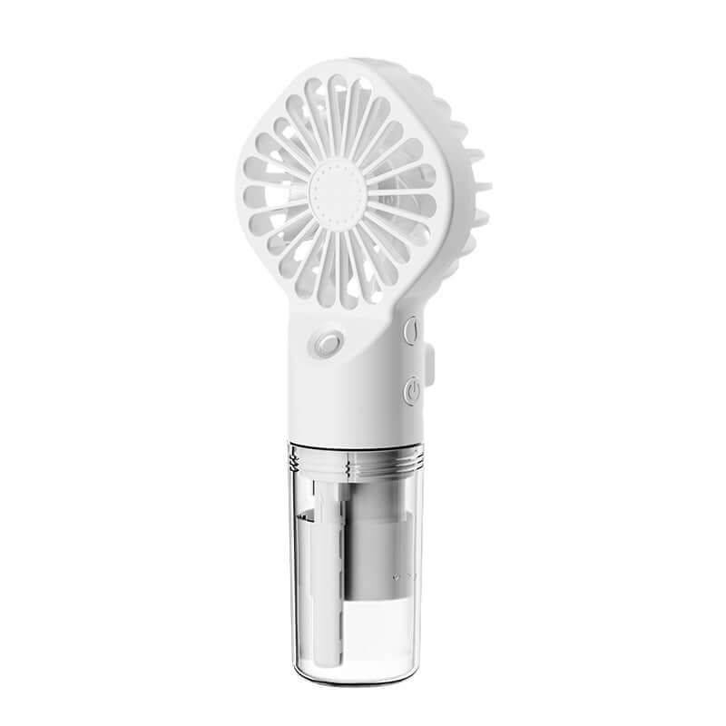 Portable Handheld Spray Fan 4 Speed Water Spray Mist Fan - F3 Spray Fan White / Hand held Spray Fan