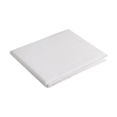 Borås Cotton Cloud Boxlagen - B 200 x L 210 cm - Bomuldssatin - Hvid