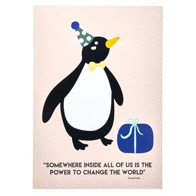 Poster Penguin A3