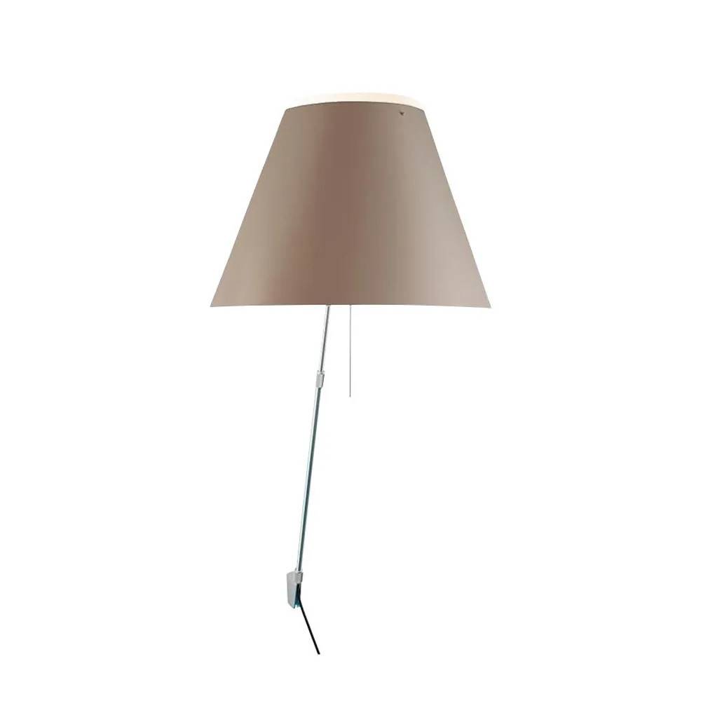 Luceplan Costanza D13 a vägglampa shaded stone - Brun