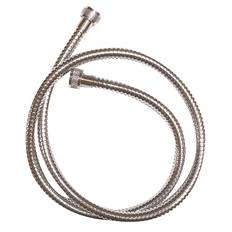 Bruseslange 1/2" x 125 cm, krom