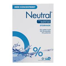 Neutral Storvask - vaskepulver 4x1.275 g