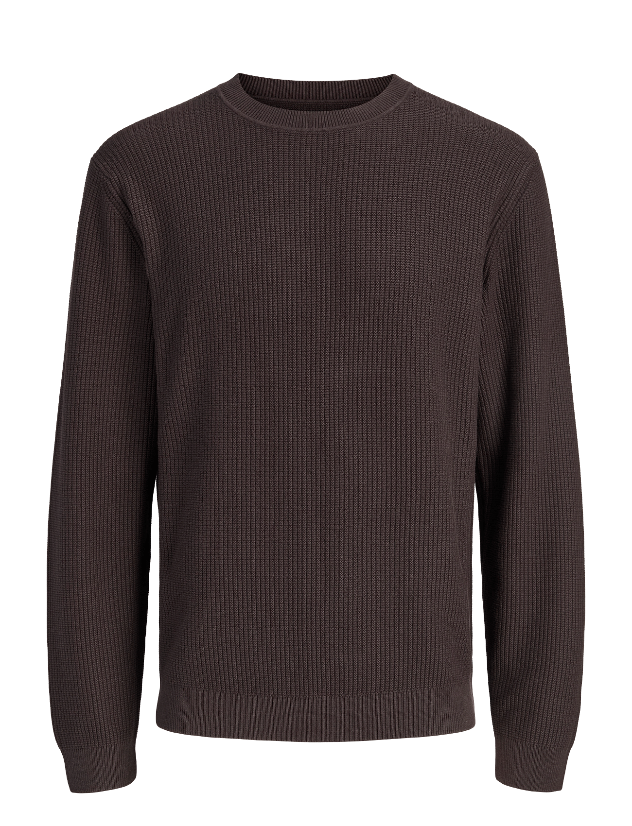 JACK & JONES Jprblaconnor Knit Crew Neck Jnr | Brown | 140