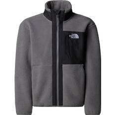 The North Face Boys' Yumiori Full Zip Jacket Smoked Pearl/TNF Black, S