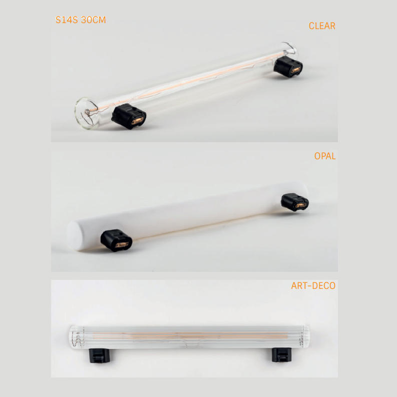 S14S 30 cm 4W 2200K 250lm RA 90 - Klar
