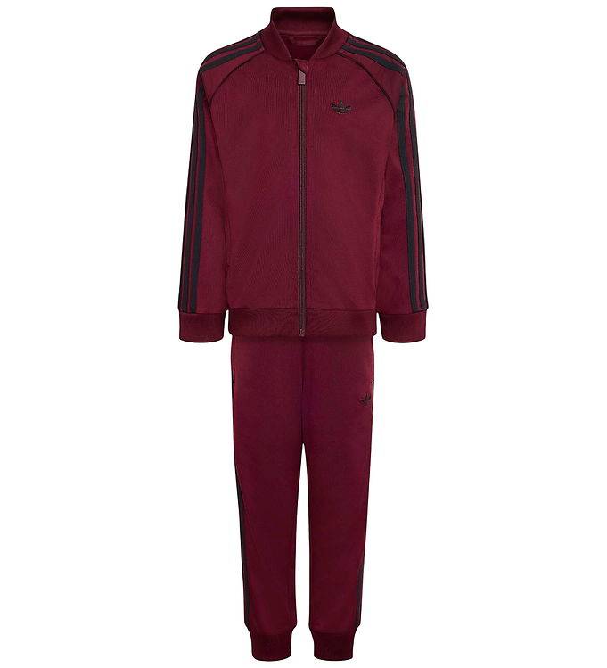 adidas Originals Træningssæt - SST - Maroon - adidas Originals - 5 år (110) - Træningssæt