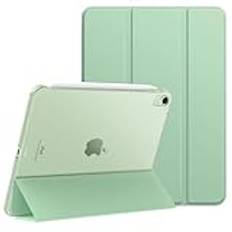 MoKo for iPad Air 6th Generation 11 Inch Case M2 2024/ iPad Air 5th Gen Case 2022/ iPad Air 4th Gen Case 2020,iPad Air 11'' Case with Translucent Hard Back Cover,iPad Air 6/5/4 Case, Green