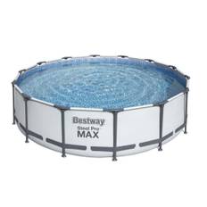Bestway Steel Pro Max Pool 13.030l 427x107cm Swimming Pool 56950 trädgård svalka