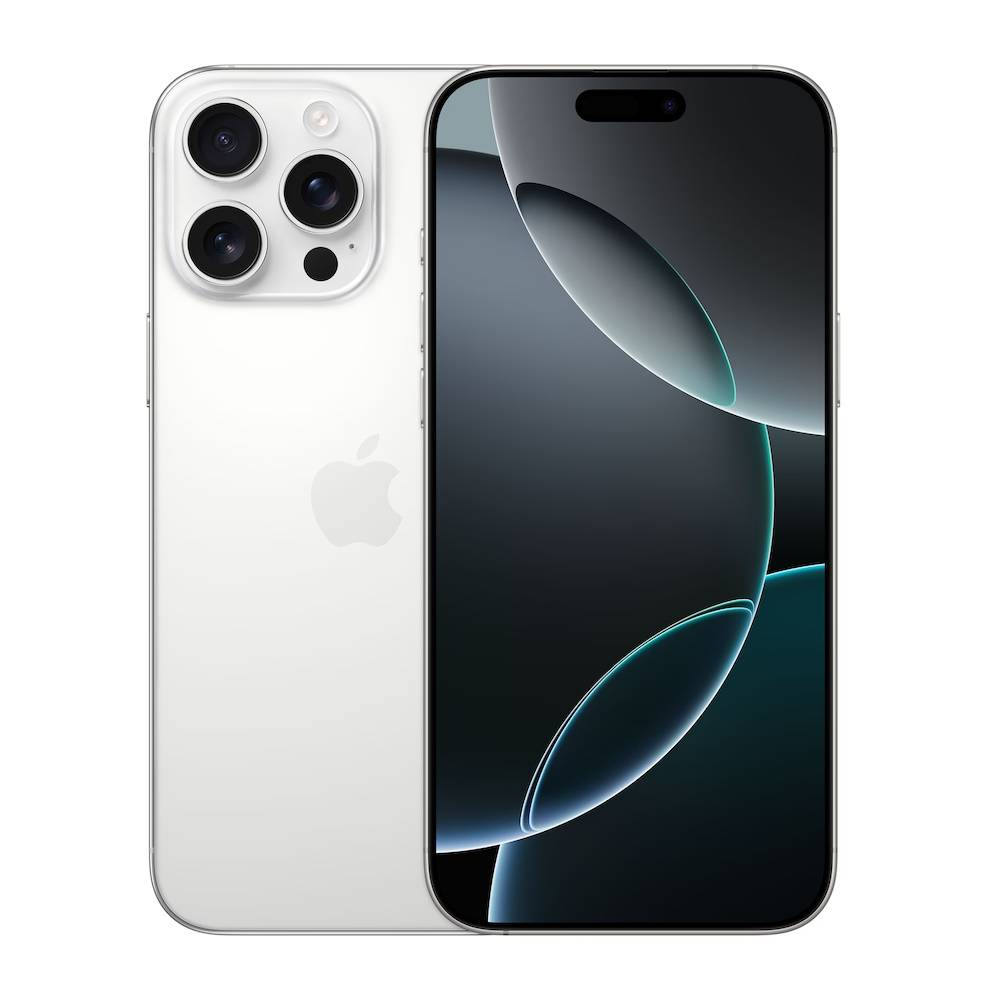 Apple iPhone 16 Pro Max 6,9'' 256GB - Hvidt Titanium --> I externt lager, forväntat leveransdatum hos dig 12-03-2026