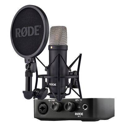 Rode Complete studio kit NT1 microphone + AI-1 audio interface
