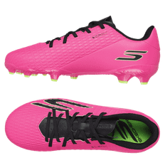Skechers SKX_2 Jr Youth MG Fußballschuh Jungen pink schwarz