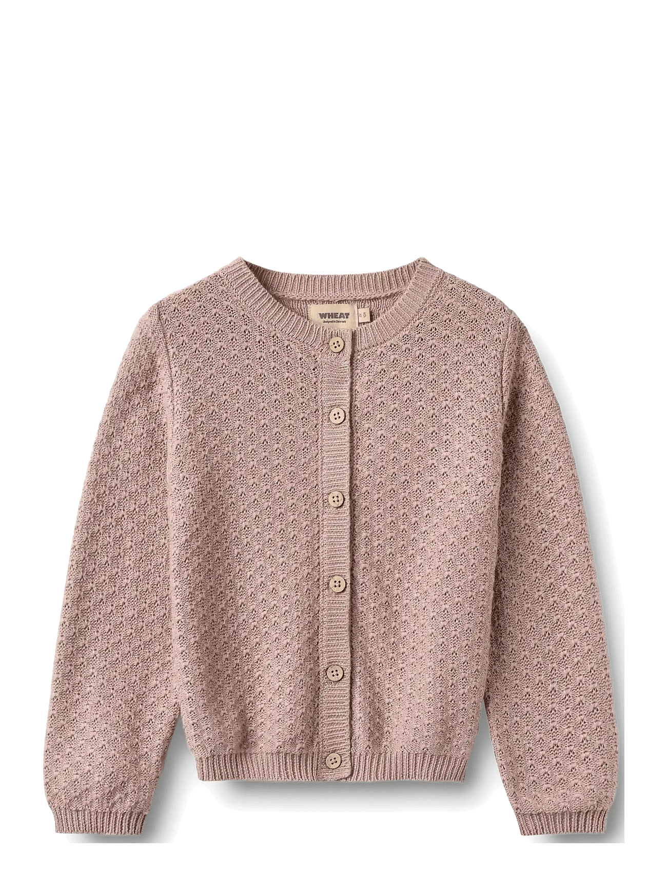 Wheat Knit Cardigan Magnella - Pink - 116