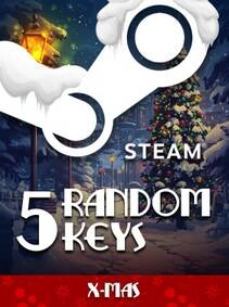 Random X-MAS 5 Keys (PC) - Steam Key - GLOBAL