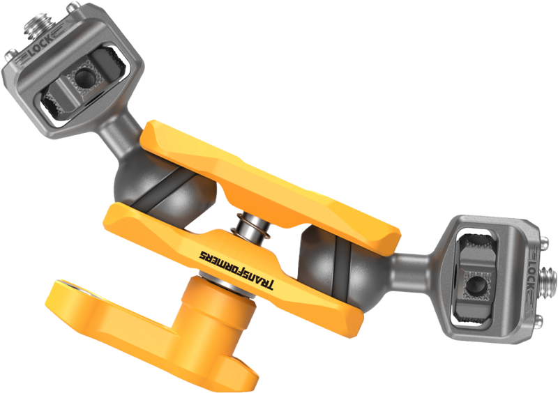 SmallRig 5522 Magic Arm Support with Dual Ball Heads 1/4-20 ScrewsBumbleBee Edition