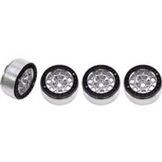 1.9- tums hjulf&#xE4;lgar f&#xF6;r scx 10 trx 4 d90 cc01 tf2 1/10 rc band - silver--