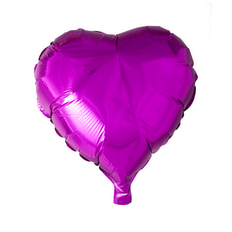 Folieballon - Hjerte Hot Pink - Hjerte Balloner