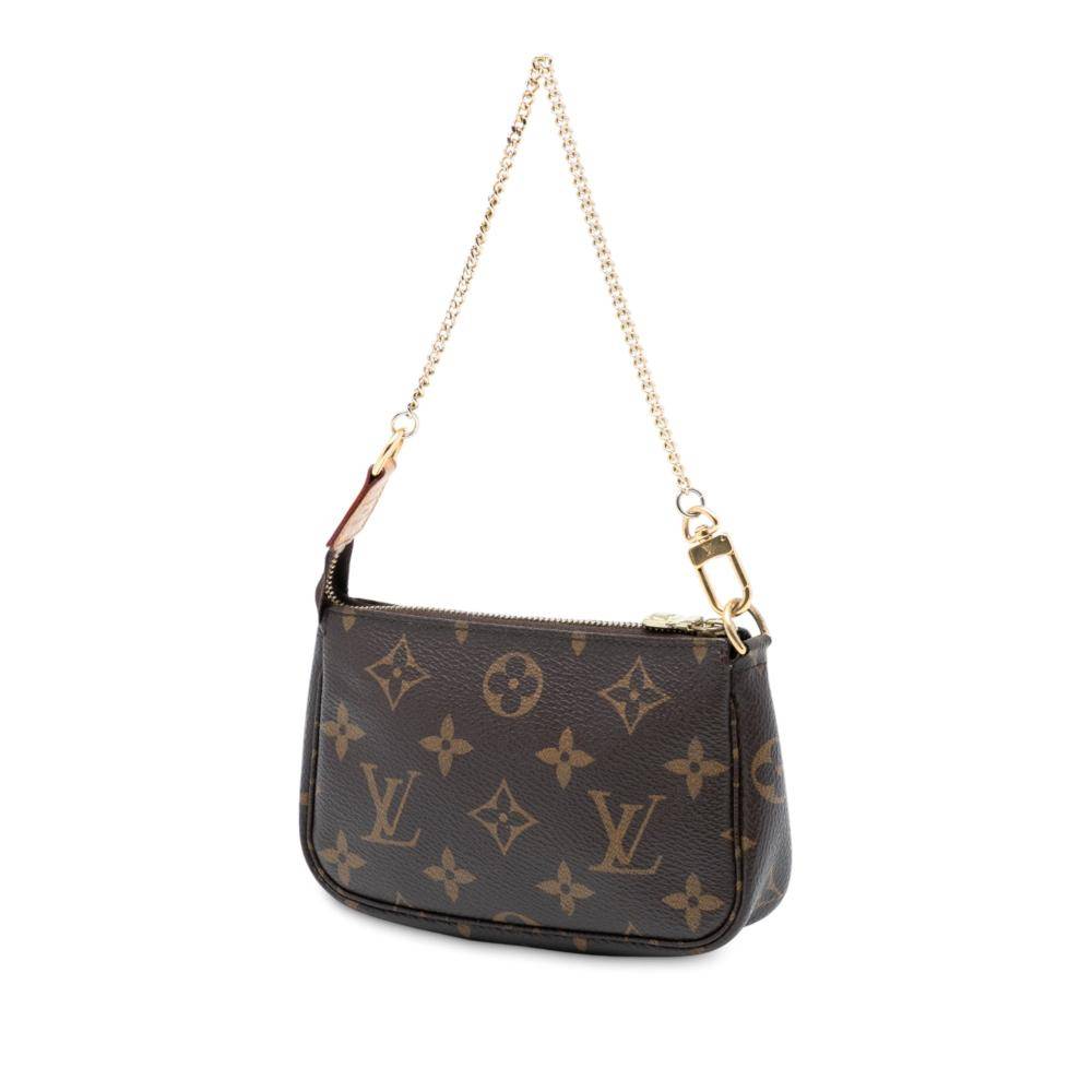 Louis Vuitton Vintage Pochette Accessoires Stl. - Handväskor Från Magasin - Brown (L 9.50cm x W 14cm x D 3.50cm)