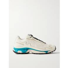 Salomon - XT-SLATE Rubber-Trimmed Mesh Sneakers - Men - White - UK 11