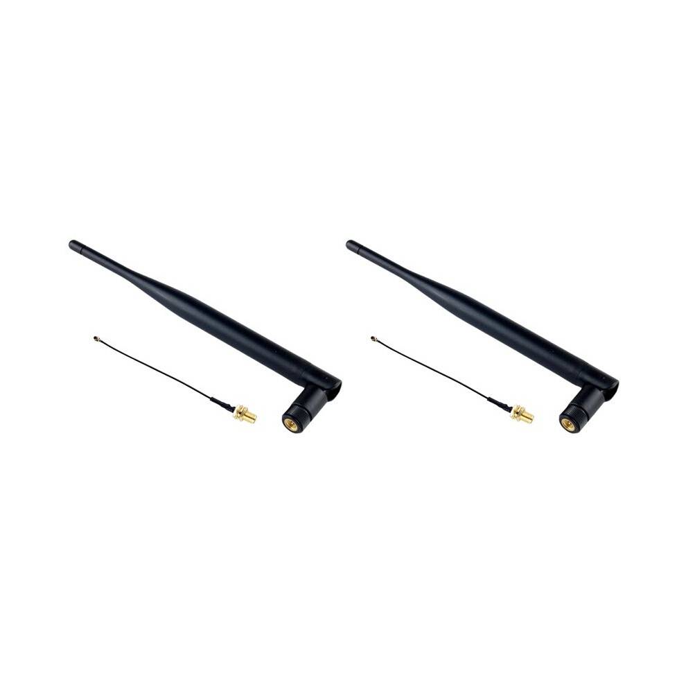 2PCS 868MHz LoRa Antenna SMA Male 5DBi Omni-Directional Antenna with SMA Female Connector Cable for Meshtastic Lora IoT