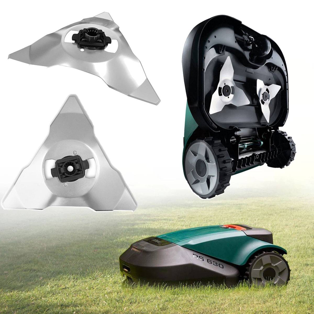 Lawn Robot Blade Stainless Steel Lawn Mover Replacement Cutting Blades For Robomow RS RC Automatic Lawn Mower GardenTools