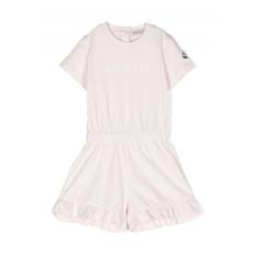 MONCLER ENFANT BABY ROMPER Size: 12/18M, colour: PINK