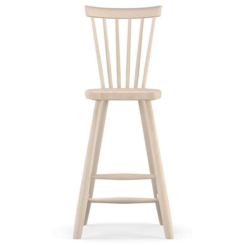 Lilla Åland Hög H52 cm Ljus mattlack - Barnstol