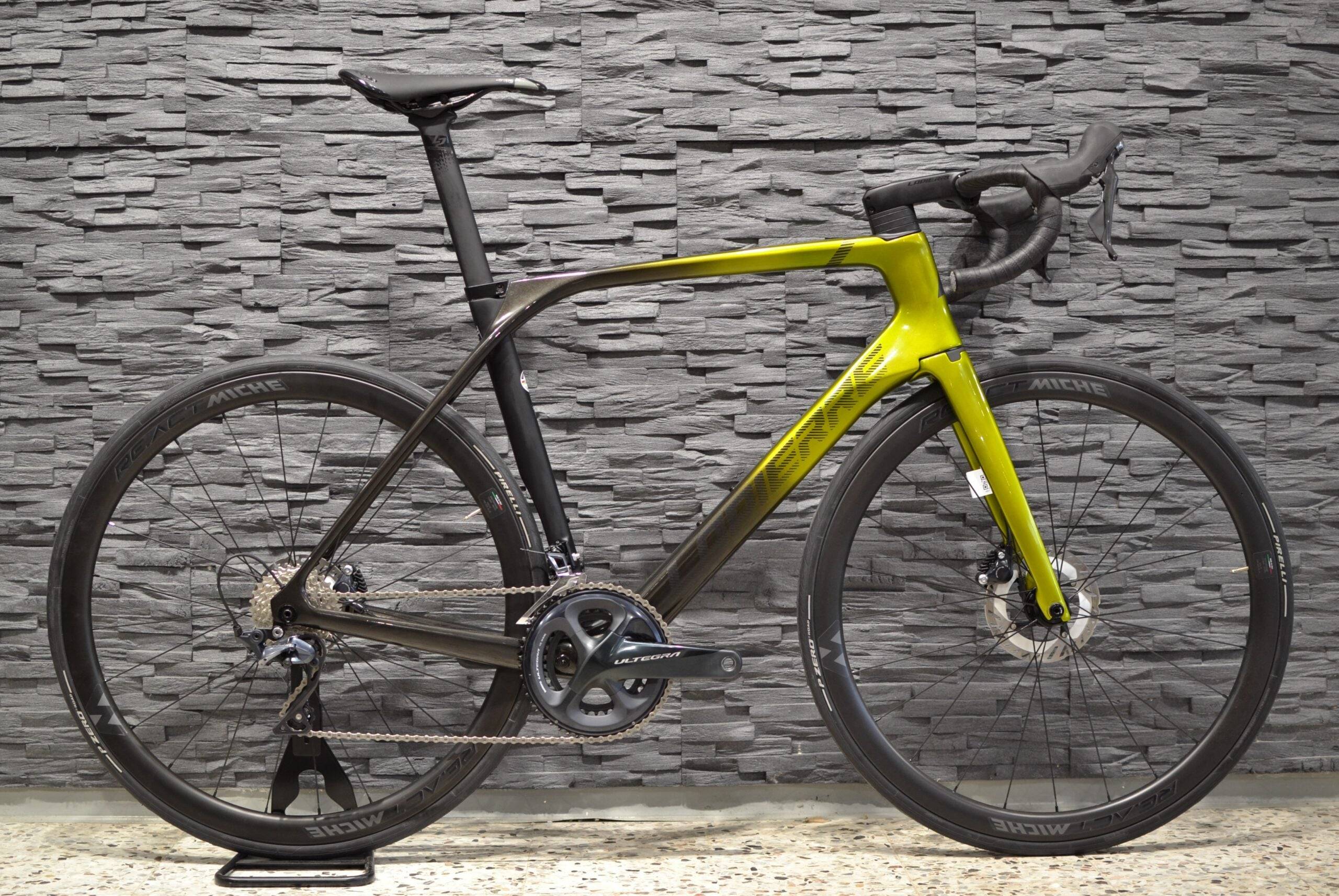 Lapierre Aircode DRS 2024 - Shimano Ultegra 2x12sp - Miche React - 170 / L / Black / Gold (L)