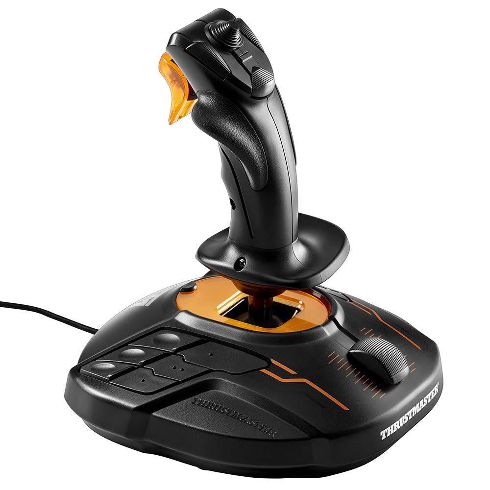 Thrustmaster Flight Stick FCS PC-kompatibel Flygsimulator 1 års garanti [Thrustmaster] T.16000M Tillverkarens svart