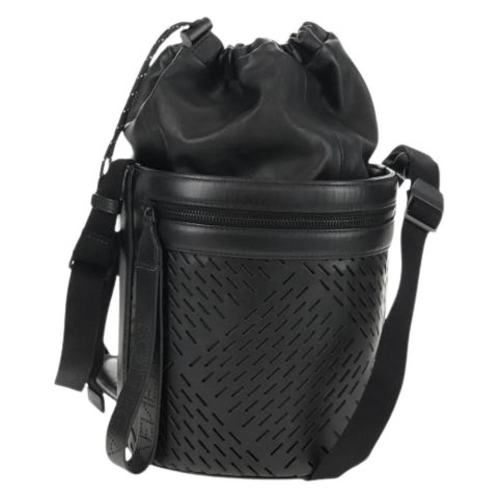 Bottega Veneta Vintage Pre-owned Vintage Skuldertaske - Vintage - Dame - Sort - ONE SIZE - Uld