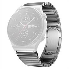 För Huawei Watch GT 2 46mm / Watch GT 3 Pro 46mm Titanium Steel 22mm Smart Watch Band Universal Quick Release Ersättningsrem
